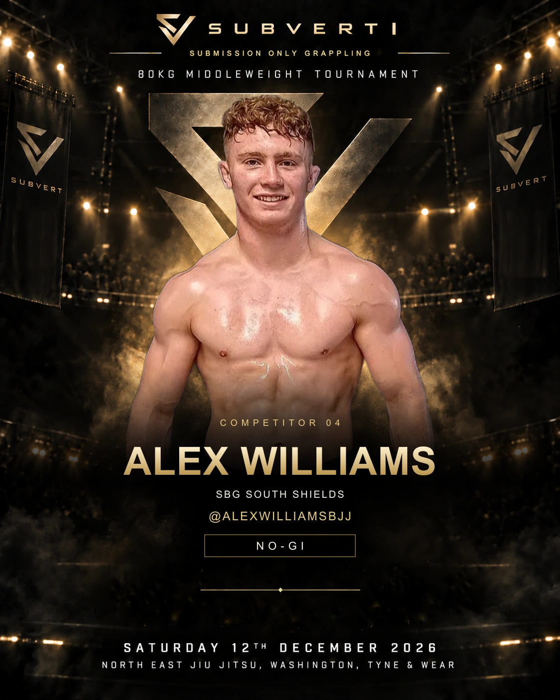 Alex Williams — SUBVERT I contender